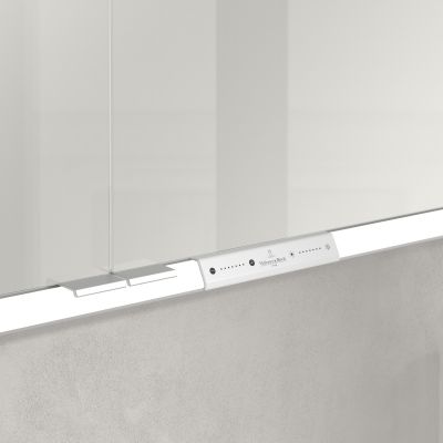 Villeroy & Boch My View+ szafka 130x16,8x75 cm z lustrem do zabudowy Soft Green A48213AF