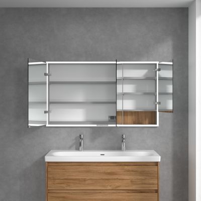 Villeroy & Boch My View+ szafka 130x16,8x75 cm z lustrem do zabudowy Oak Kansas A48213RH