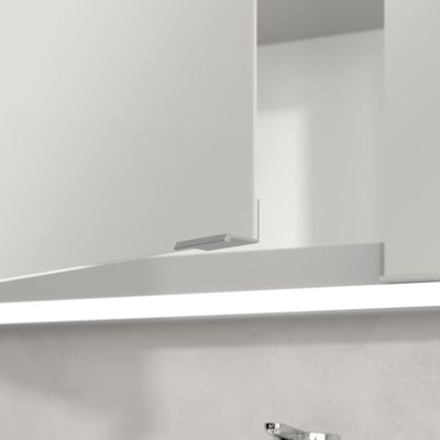 Villeroy & Boch My View+ szafka 140x16,8x75 cm z lustrem do zabudowy Wine Red A48214AH