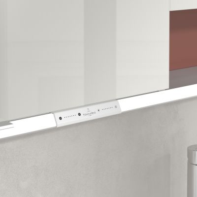 Villeroy & Boch My View+ szafka 140x16,8x75 cm z lustrem do zabudowy Wine Red A48214AH