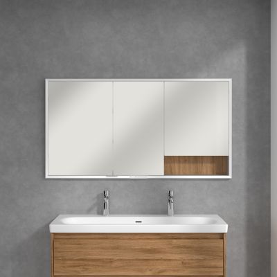 Villeroy & Boch My View+ szafka 140x16,8x75 cm z lustrem do zabudowy Oak Kansas A48214RH