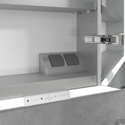 Villeroy & Boch My View+ szafka 140x16,8x75 cm z lustrem do zabudowy Oak Kansas A48214RH