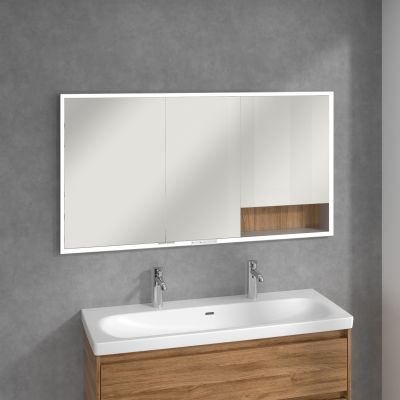 Villeroy & Boch My View+ szafka 140x16,8x75 cm z lustrem do zabudowy Oak Kansas A48214RH
