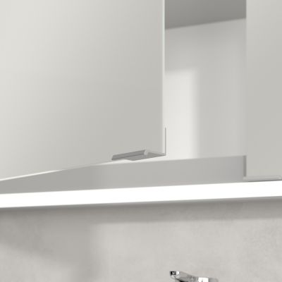 Villeroy & Boch My View+ szafka 140x16,8x75 cm z lustrem do zabudowy Brilliant White A48214VE