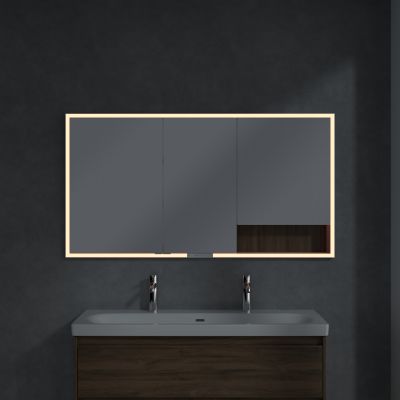 Villeroy & Boch My View+ szafka 140x16,8x75 cm z lustrem do zabudowy Arizona Oak A48214VH