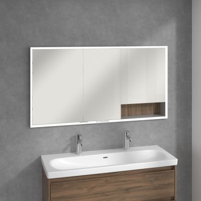Villeroy & Boch My View+ szafka 140x16,8x75 cm z lustrem do zabudowy Arizona Oak A48214VH