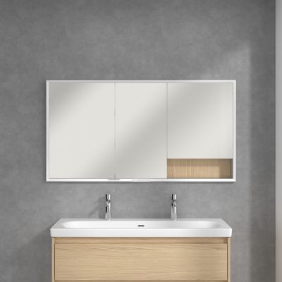 Villeroy & Boch My View+ szafka 140x16,8x75 cm z lustrem do zabudowy Nordic Oak A48214VJ