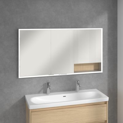 Villeroy & Boch My View+ szafka 140x16,8x75 cm z lustrem do zabudowy Nordic Oak A48214VJ