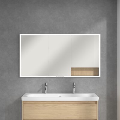Villeroy & Boch My View+ szafka 140x16,8x75 cm z lustrem do zabudowy Nordic Oak A48214VJ
