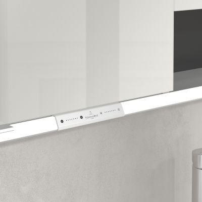 Villeroy & Boch My View+ szafka 140x16,8x75 cm z lustrem do zabudowy Volcano Black A48214VL