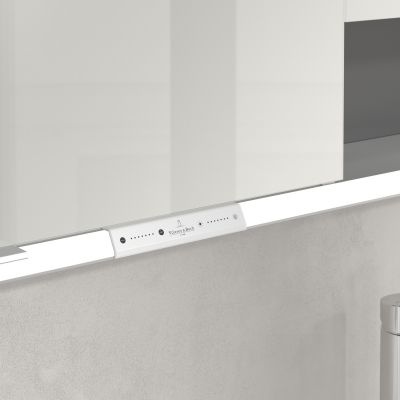 Villeroy & Boch My View+ szafka 140x16,8x75 cm z lustrem do zabudowy Graphite A48214VR