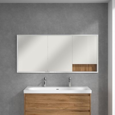 Villeroy & Boch My View+ szafka 160x16,8x75 cm z lustrem do zabudowy Oak Kansas A48216RH