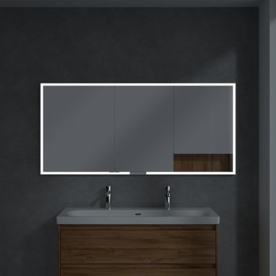 Villeroy & Boch My View+ szafka 160x16,8x75 cm z lustrem do zabudowy Oak Kansas A48216RH