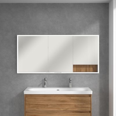 Villeroy & Boch My View+ szafka 160x16,8x75 cm z lustrem do zabudowy Oak Kansas A48216RH