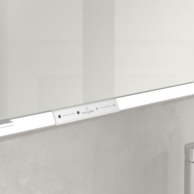 Villeroy & Boch My View+ szafka 160x16,8x75 cm z lustrem do zabudowy Pure White A48216VF