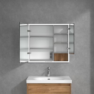 Villeroy & Boch My View+ szafka 80x16,8x75 cm z lustrem dąb kansas A48280RH