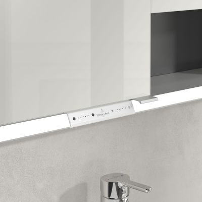 Villeroy & Boch My View+ szafka 80x16,8x75 cm z lustrem grafitowa A48280VR