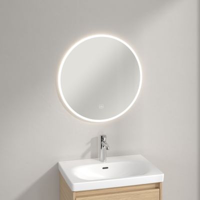 Villeroy & Boch More to See Lite+ lustro 65x65 cm okrągłe z oświetleniem A4846500