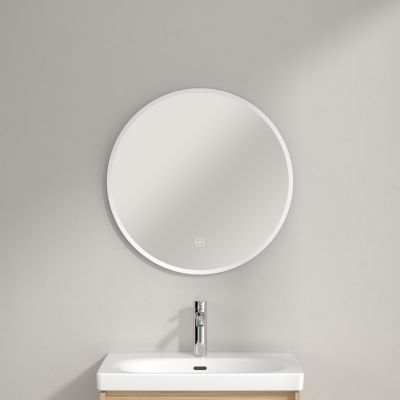 Villeroy & Boch More to See Lite+ lustro 65x65 cm okrągłe z oświetleniem A4846500
