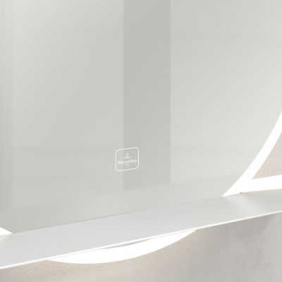 Villeroy & Boch More to See Lite+ lustro 65x65 cm okrągłe z oświetleniem A4846500