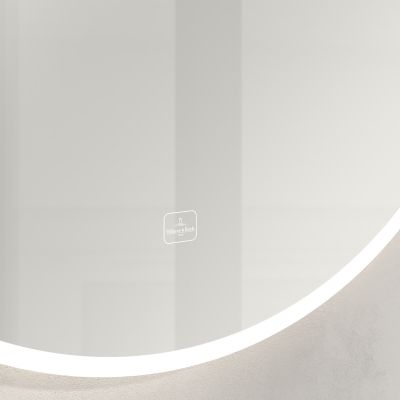 Villeroy & Boch More to See Lite+ lustro 85x85 cm okrągłe z oświetleniem A4848500