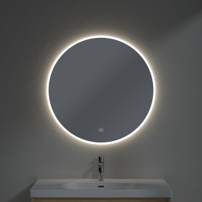 Villeroy & Boch More to See Lite+ lustro 85x85 cm okrągłe z oświetleniem A4848500