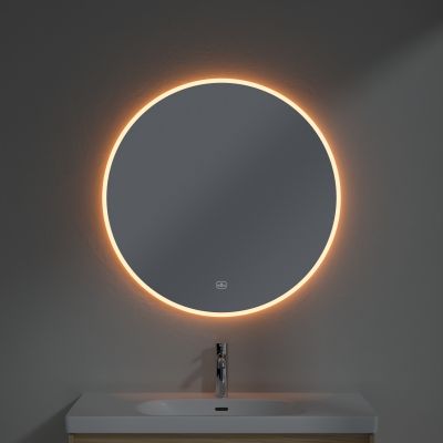 Villeroy & Boch More to See Lite+ lustro 85x85 cm okrągłe z oświetleniem A4848500