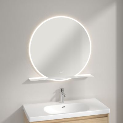 Villeroy & Boch More to See Lite+ lustro 85x85 cm okrągłe z oświetleniem A4848500