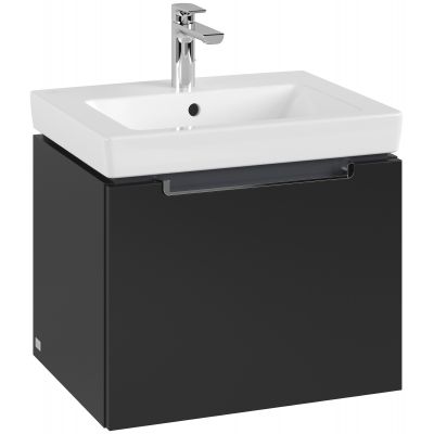 Villeroy & Boch Subway 2.0 szafka 53,7x42,3x42 cm podumywalkowa wisząca Volcano Black A68610VL