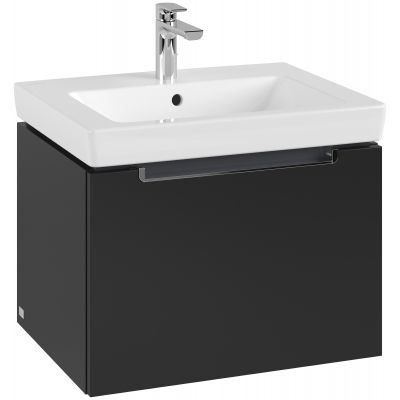 Villeroy & Boch Subway 2.0 szafka 58,7x45,4x42 cm podumywalkowa wisząca Volcano Black A68710VL