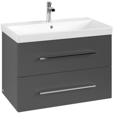 Villeroy & Boch Avento szafka 78x45,2x51,4 cm podumywalkowa wisząca Graphite A89100VR