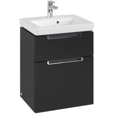 Villeroy & Boch Subway 2.0 szafka 48,5x38x59 cm podumywalkowa wisząca Volcano Black A90710VL