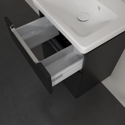 Villeroy & Boch Subway 2.0 szafka 48,5x38x59 cm podumywalkowa wisząca Volcano Black A90710VL