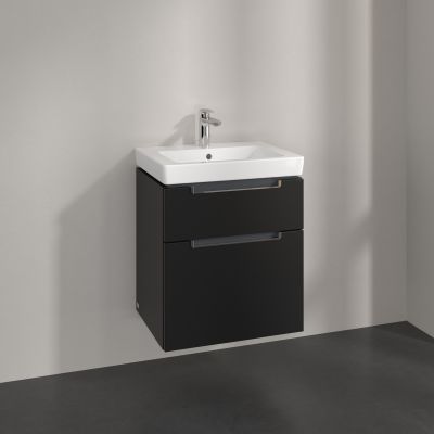 Villeroy & Boch Subway 2.0 szafka 53,7x42,3x59 cm podumywalkowa wisząca Volcano Black A90810VL