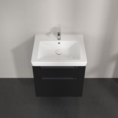 Villeroy & Boch Subway 2.0 szafka 58,7x45,4x59 cm podumywalkowa wisząca Volcano Black A90910VL