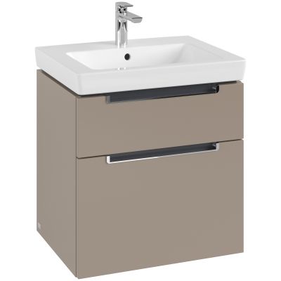 Villeroy & Boch Subway 2.0 szafka 58,7x45,4x59 cm podumywalkowa wisząca Taupe A90910VM