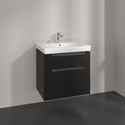 Villeroy & Boch Subway 2.0 szafka 63,7x45,4x59 cm podumywalkowa wisząca Volcano Black A91010VL