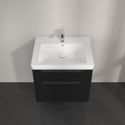 Villeroy & Boch Subway 2.0 szafka 63,7x45,4x59 cm podumywalkowa wisząca Volcano Black A91010VL