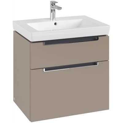 Villeroy & Boch Subway 2.0 szafka 63,7x45,4x59 cm podumywalkowa wisząca Taupe A91010VM