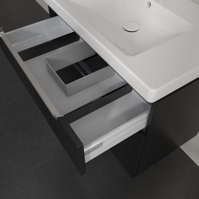 Villeroy & Boch Subway 2.0 szafka 78,7x44,9x59 cm podumywalkowa wisząca Volcano Black A91410VL