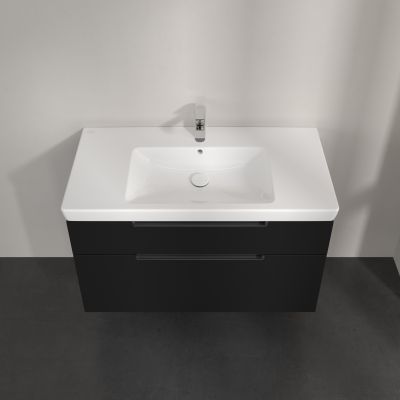 Villeroy & Boch Subway 2.0 szafka 98,7x44,9x59 cm podumywalkowa wisząca Volcano Black A91510VL