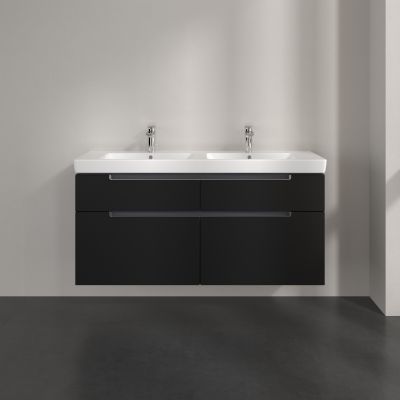 Villeroy & Boch Subway 2.0 szafka 128,7x44,9x59 cm podumywalkowa wisząca Volcano Black A91710VL