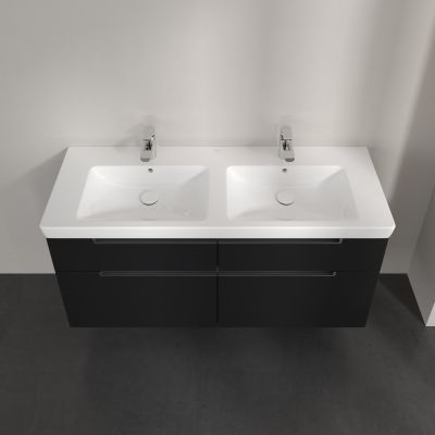 Villeroy & Boch Subway 2.0 szafka 128,7x44,9x59 cm podumywalkowa wisząca Volcano Black A91710VL