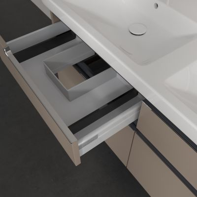 Villeroy & Boch Subway 2.0 szafka 128,7x44,9x59 cm podumywalkowa wisząca Taupe A91710VM