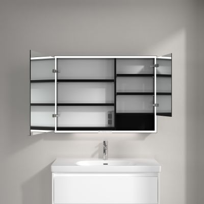 Villeroy & Boch My View+ szafka 100x16,8x75 cm z lustrem aluminium B4811000