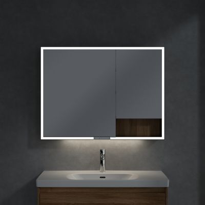 Villeroy & Boch My View+ szafka 100x16,8x75 cm z lustrem Oak Kansas B48110RH