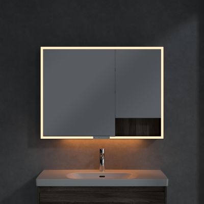 Villeroy & Boch My View+ szafka 100x16,8x75 cm z lustrem Stone Oak B48110RK