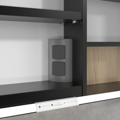 Villeroy & Boch My View+ szafka 100x16,8x75 cm z lustrem Nordic Oak B48110VJ