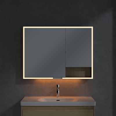 Villeroy & Boch My View+ szafka 100x16,8x75 cm z lustrem Nordic Oak B48110VJ