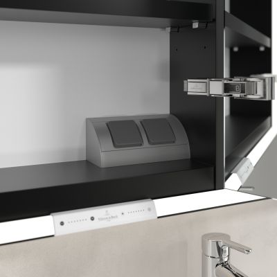 Villeroy & Boch My View+ szafka 120x16,8x75 cm z lustrem Soft Green B48112AF